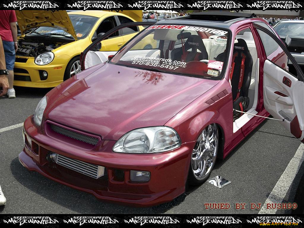 honda, civic, 